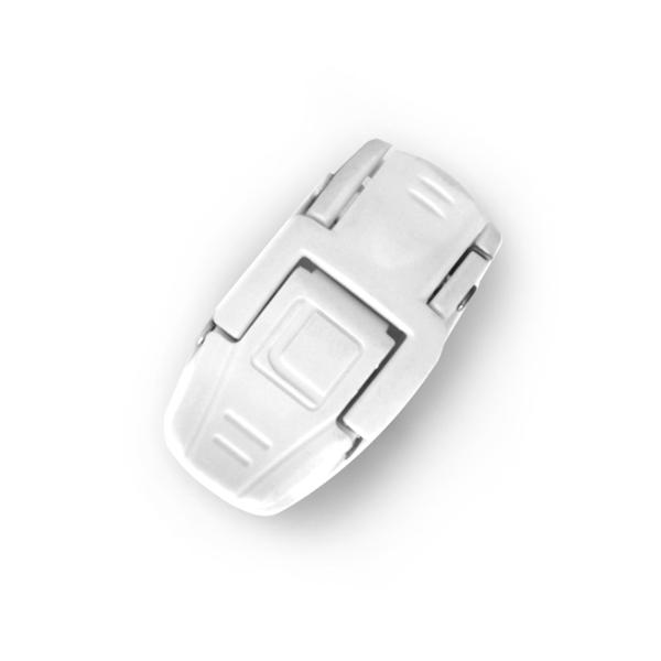 BOUCLE MICROMETRIQUE POUR CHAUSSURE FLR BLANC (X2)