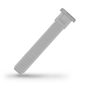 LENGÜETA PARA HEBILLA MICROMÉTRICA ZAPATO FLR BLANCO 9 CM (X2)