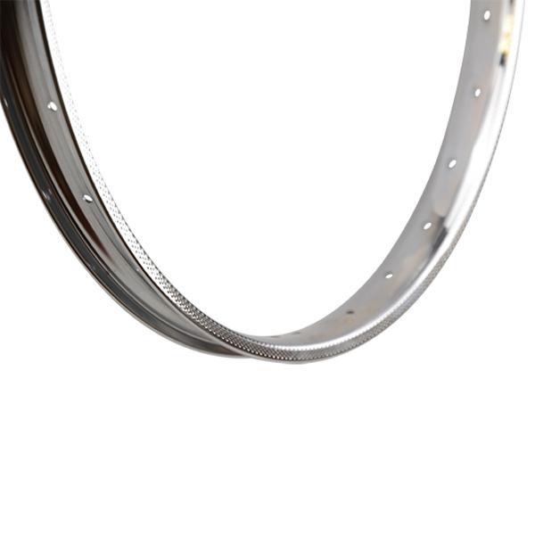 JANTE / CERCLAGE CYCLO 19'' FS38 1.20X19 - 28 TROUS CHROME