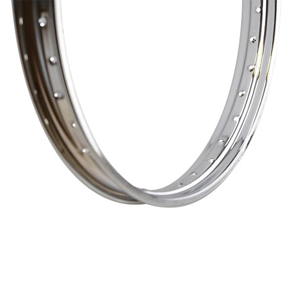 RIM/CERCLAGE MOPED 18'' GP 1.50X18 - 36 HOLES CHROME