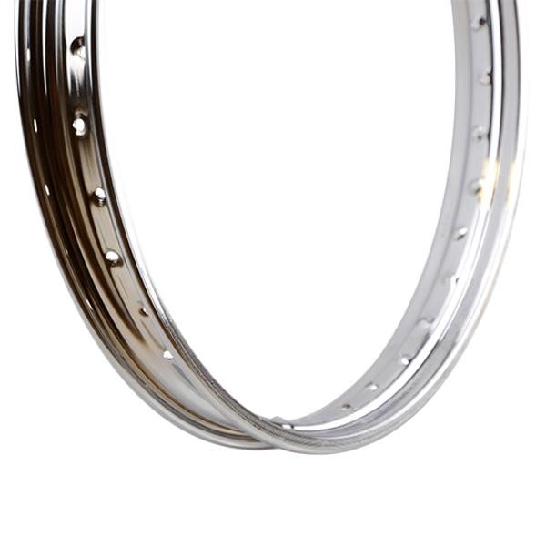 RIM/CERCLAGE MOPED 17'' GP 1.50X17 - 36 HOLES CHROME
