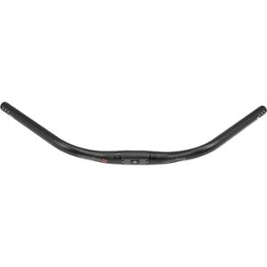 HANDLEBAR -BICYCLE CITY -ALU D31.8 BLACK ERGOTEC TREKKING L600mm H32mm 45° 415g  (LEVEL 4)