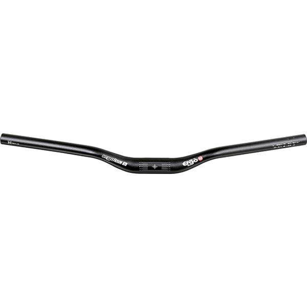 CINTRE VTT RELEVE ALU D31.8 NOIR ERGOTEC ERGO XL L680MM HAUT.30MM 14° 300GR (LEVEL 5)