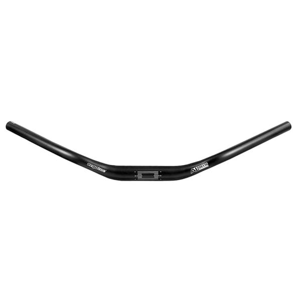 CINTRE VELO CITY ALU D31.8 NOIR ERGOTEC CLIMBER L640MM HAUT.40MM 39° 355GR (LEVEL 4)