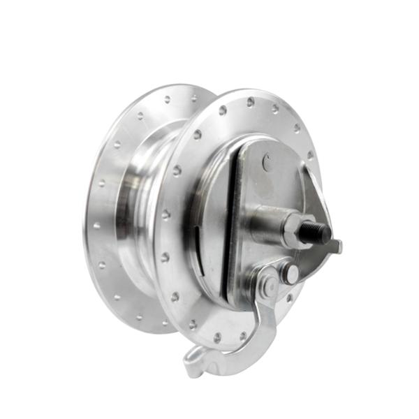 FRONT WHEEL RIM MOPED FOR MBK 51/88 - 36 HOLES - HUB Ø80 - AXEL 10mm