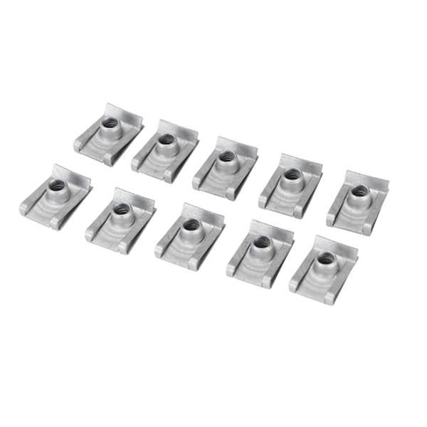 ECROU / AGRAFE FIXATION CARROSSERIE M5 (X10)