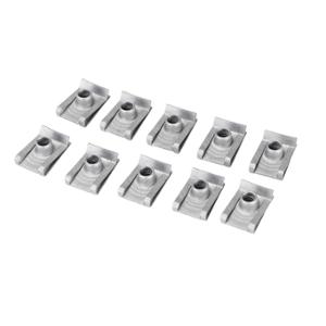 ECROU / AGRAFE FIXATION CARROSSERIE M6 (X10)