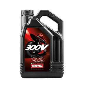 HUILE MOTEUR 4T MOTUL 300V FACTORY LINE ROAD RACING 10W40 (4L)