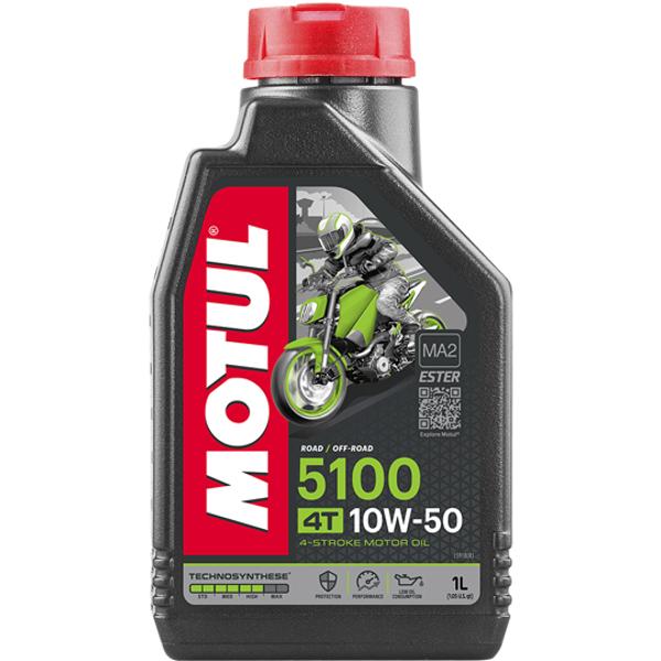 ACEITE MOTOR 4T MOTUL 5100 10W50 (1L)