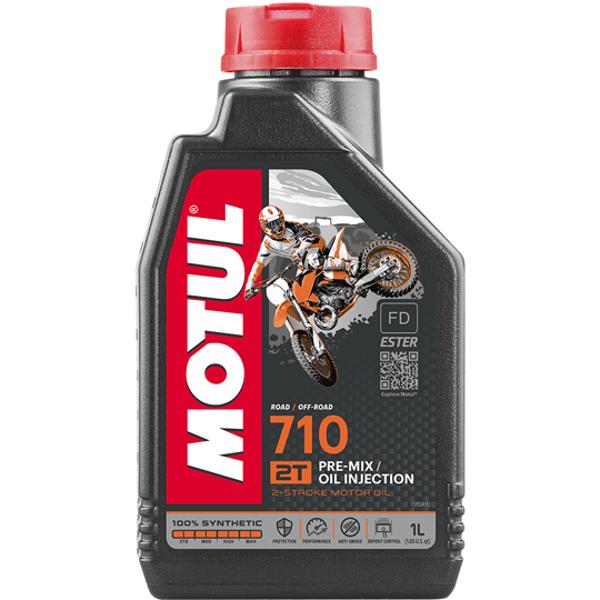 HUILE MOTEUR 2T MOTUL 710 (1L)