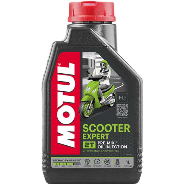 HUILE MOTEUR 2T MOTUL SCOOTER EXPERT (1L)