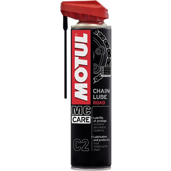 GRAISSE CHAINE MOTUL C2 CHAIN LUBE ROAD (AEROSOL 400ML)
