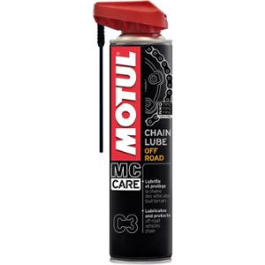 GRAISSE CHAINE MOTUL C3 CHAIN LUBE OFF ROAD (AEROSOL 400ML)