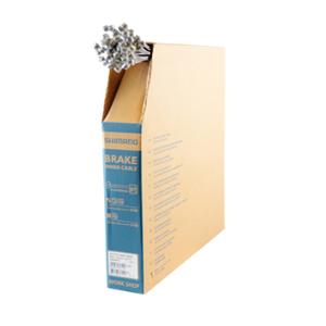 CABLE FREIN VTT INOX  SHIMANO D1.6MM L2.05 M (BOITE DE 100)