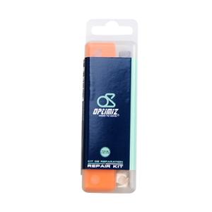 NECESSAIRE REPARATION OPTIMIZ VELO 7 PIECES / 1 DISSOLUTION 5 ML / 1 GRATTOIR / 2 DEMONTES PNEU
