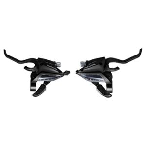 LEVIER / MANETTE VTT 8VX3. SHIMANO STEF500 V-BRAKE NOIR 2 DOIGTS (PR)