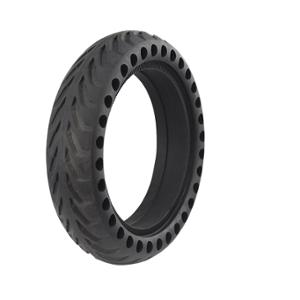 "E-SCOOTER TYRE 8.5""X2.00 ALVEOLE ANTI-PUNCTURE HONEYCOMB - BLACK"