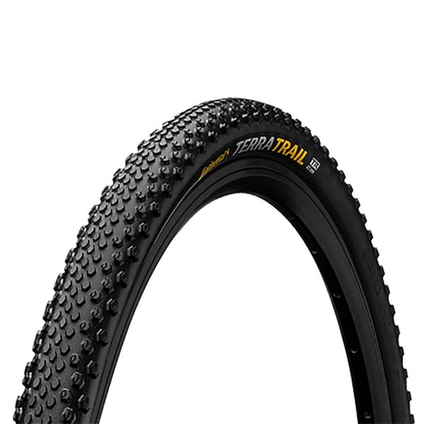 PNEU GRAVEL 700X40C TS CONTINENTAL TERRA TRAIL PROTECTION TLR NOIR (40-622) VAE / EBIKE 25