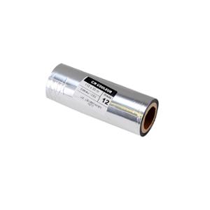 ROULEAU BANDE THERMIQUE IMPRIMANTE  PLAQUE IMMAT. SPM - 300 M (GRIS POUR BANDE RETRO NOIR)