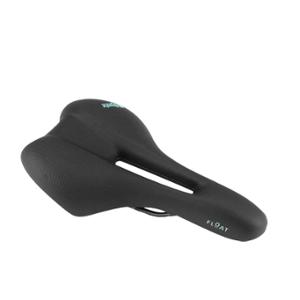 SADDLE LEISURE SELLE ROYAL CLASSIC FLOAT ATHLETIC MIXED BLACK WITH CENTRAL OPENING