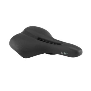 SADDLE LEISURE SELLE ROYAL CLASSIC FLOAT MODERATE UNISEX BLACK WITH CENTRAL OPENING