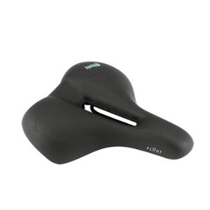 SADDLE LEISURE SELLE ROYAL CLASSIC FLOAT RELAXED MIXED BLACK WITH CENTRAL OPENING