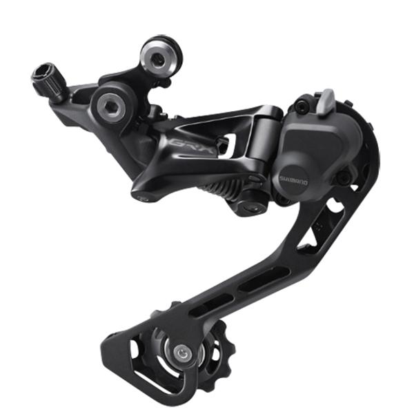 DERAILLEUR ROUTE / GRAVEL AR SHIMANO RX400 GRX NOIR GRANDE CHAPE 10V. (DOUBLE PLATEAU)