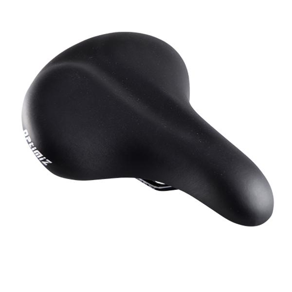 SELLE ENFANT JUNIOR 20 / 24 POUCES OPTIMIZ CONFORT MIXTE NOIR RAIL ACIER (216 X 168MM)