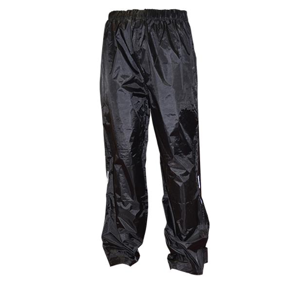 PANTALON PLUIE TRENDY AVEC DOUBLURE NOIR XXL