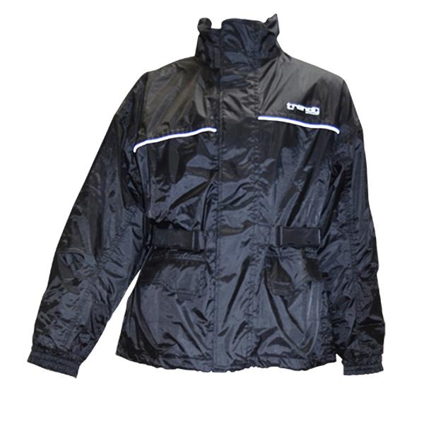 VESTE PLUIE TRENDY AVEC DOUBLURE NOIR M