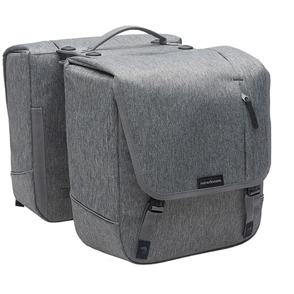 BOLSA BICI PARA SOPORTE EQUIPAJE A PUENTE NEWLOOXS NOVA DOBLE GRIS RACKTIME-32 LITROS -