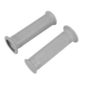 GRIPS -SCOOTER/MOPED- GREY 120mm (PAIR)