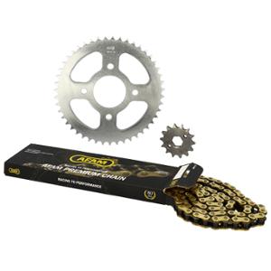 CHAIN KIT AFAM FOR 125cc BRIXTON BX EURO4 2018-> 428  14X47 -ORIGINAL DEMULTI