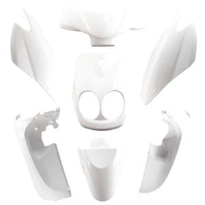 BODY KIT -SCOOTER- TUN'R FOR  ORIGINAL TYPE OVETTO/NEOS 2011-> WHITE    - 7 PARTS