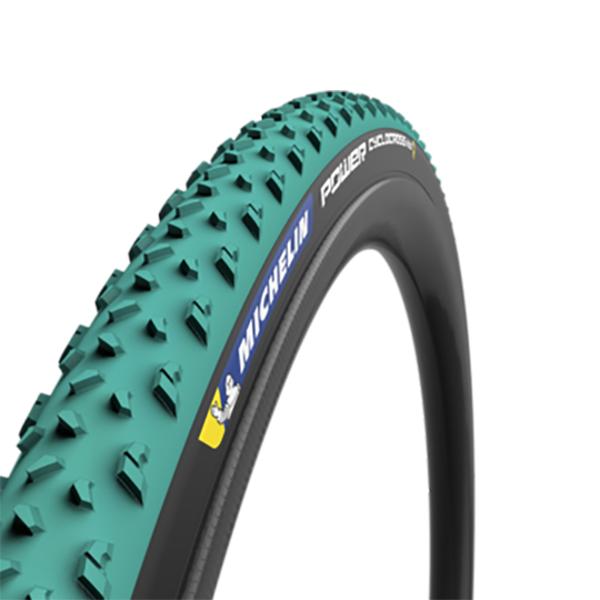 PNEU GRAVEL / CYCLOCROSS 700X33C TS MICHELIN POWER MUD TLR VERT (33-622)