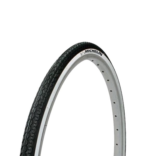 PNEU VTC / URBAIN 700X35C - 28X1.35 TR MICHELIN WORLDTOUR TT NOIR / BLANC (35-622)