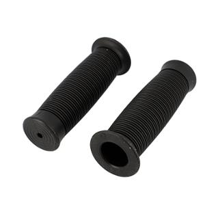 GRIPS BLACKWAY HATTORI  -124mm BLACK (PAIR)