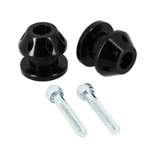 DIABOLO / BOBBINS MOTO BLACKWAY DIAMETER M8X125 (PAIR)  - BLACK