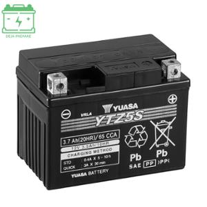 BATTERIE YTZ5S YUASA 12V 5AH SANS ENTRETIEN - GEL ACTIVE USINE