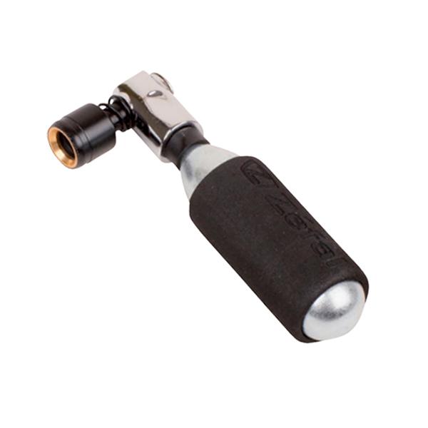 GONFLEUR ZEFAL EZ BIG SHOT (AVEC CARTOUCHE 16 GR) REGULATEUR D'AIR NOIR EMBOUT
