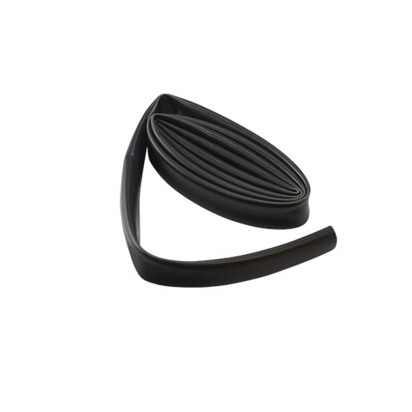 GAINE FIL ELECTRIQUE PVC / SOUPLISSEAU 12X13.1 NOIR 1M