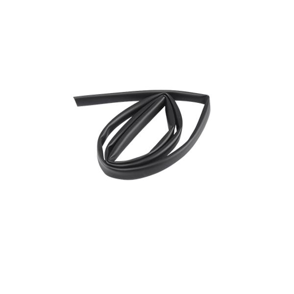 GAINE FIL ELECTRIQUE PVC / SOUPLISSEAU 10.5X12 NOIR 1M