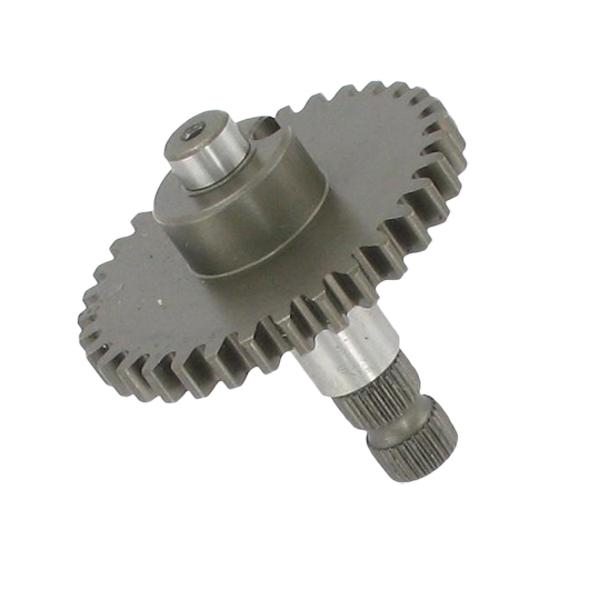SHAFT GEAR BOX WITH KICK MOPED FOR MBK 51