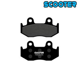 BRAKE PAD  86 GALFER ORGANIC FR/REAR FOR HYOSUNG/KYMCO/YAMAHA QUAD (FD063G1050)