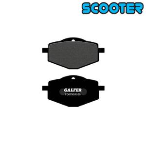 BRAKE PAD  70 GALFER ORGANIC REAR FOR VITALITY/AGILITY 10/12/DINK/XPOWER/TZR ->