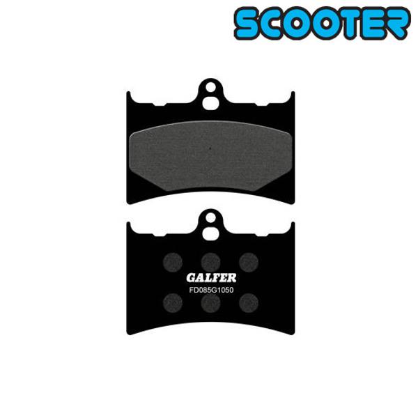 BRAKE PAD  91 GALFER ORGANIC FRONT FOR BENELLI/RIEJU (PAIR)