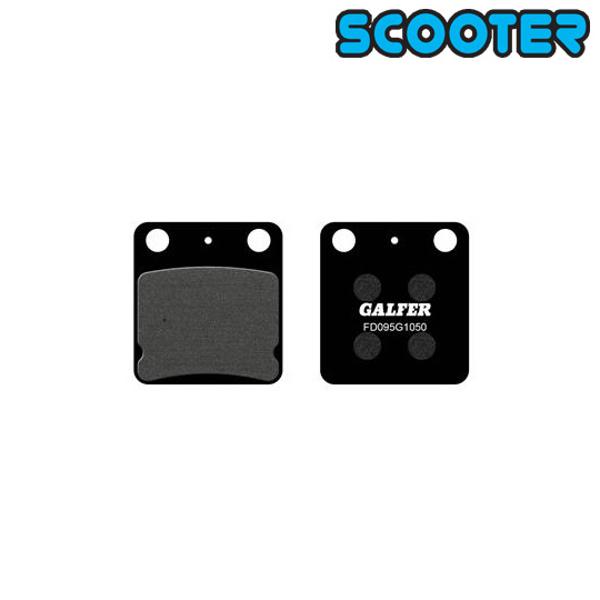 PLAQUETTE FREIN  09 GALFER FD095G1050 ADAPT. AV / AR PEUGEOT VIVACITY / SUM UP / DAELIM (PR)