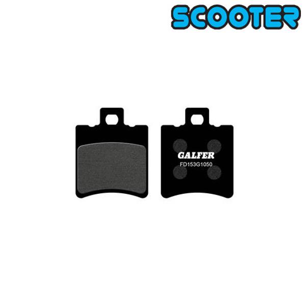 PLAQUETTE FREIN  03 GALFER G1050 ADAPT. AV BOOSTER / NITRO / SR50 / OVETTO / AEROX / NEOS / MACHG (PR)