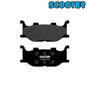 BRAKE PAD  63 GALFER ORGANIC FR FOR 250/400 SKYLINER/MAJESTY 500 TMAX 04-07 (PR