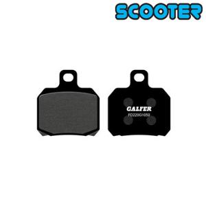 BRAKE PAD  14 GALFER ORGANIC FOR REAR XMAX/X8/X9 EVO 03->/ FR GPR 04->/MRT PRO